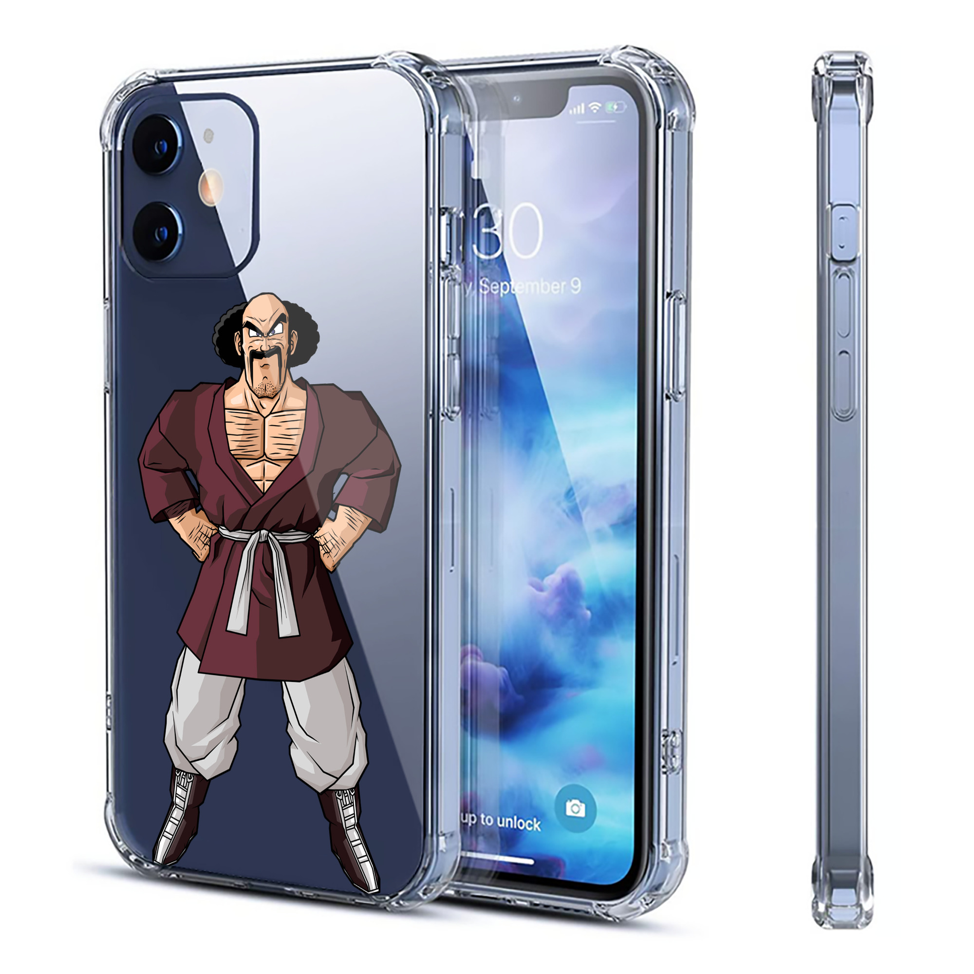 （画像用） ドラゴンボール DRAGON BALL 【iPhone 12シリーズ対応】透明スマホケース（クリアソフトケース）
